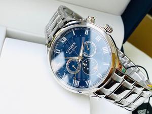 Đồng Hồ Nam Citizen Eco-Drive MoonPhase  AP1050-81L Dial Xanh Blue