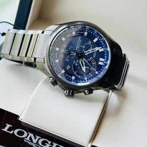 Đồng Hồ Nam Citizen Eco-Drive Chronograph Blue Dial Calendar Watch BL5607-54L