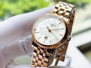 Đồng Hồ Nữ Tissot Carson Powermatic Lady FullRose - T122.207.33.031.00