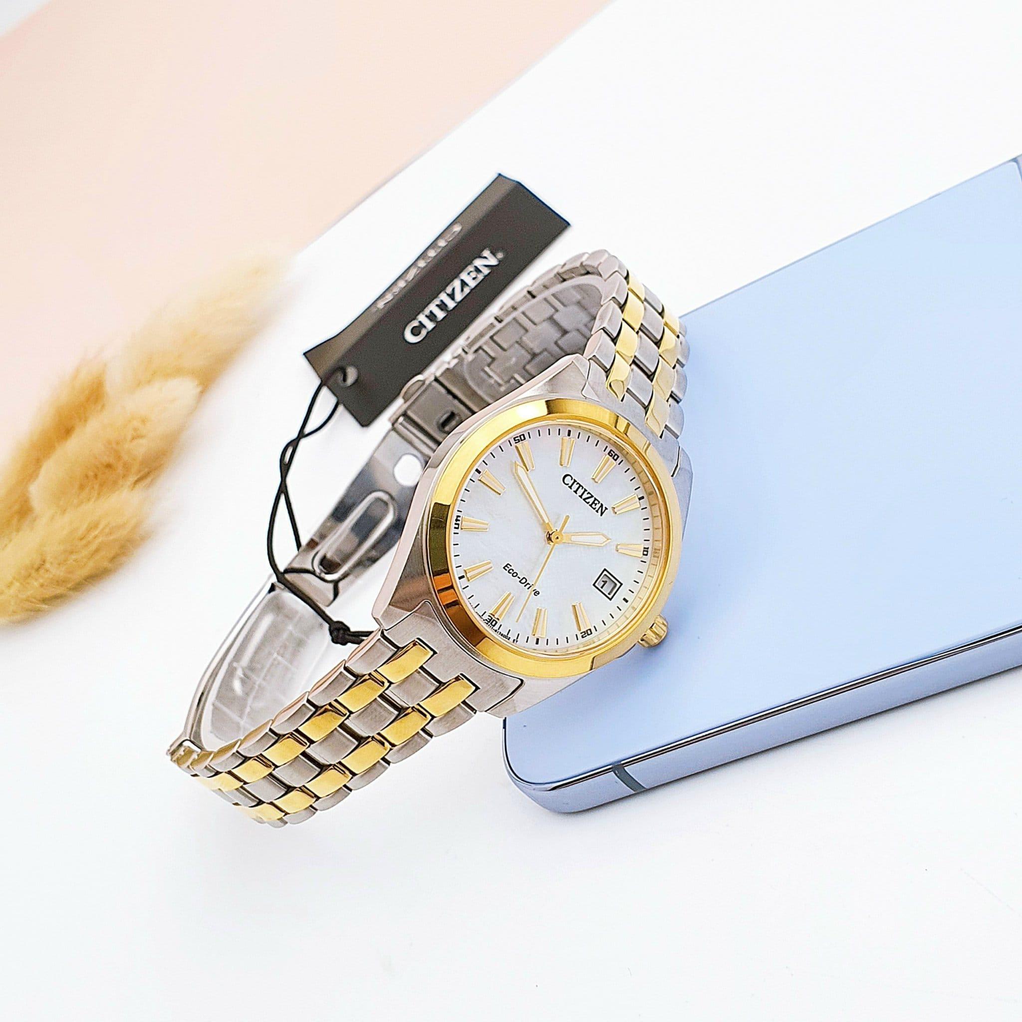 Đồng Hồ Nữ  Citizen Eco-Drive EO1224-54D Chính Hãng