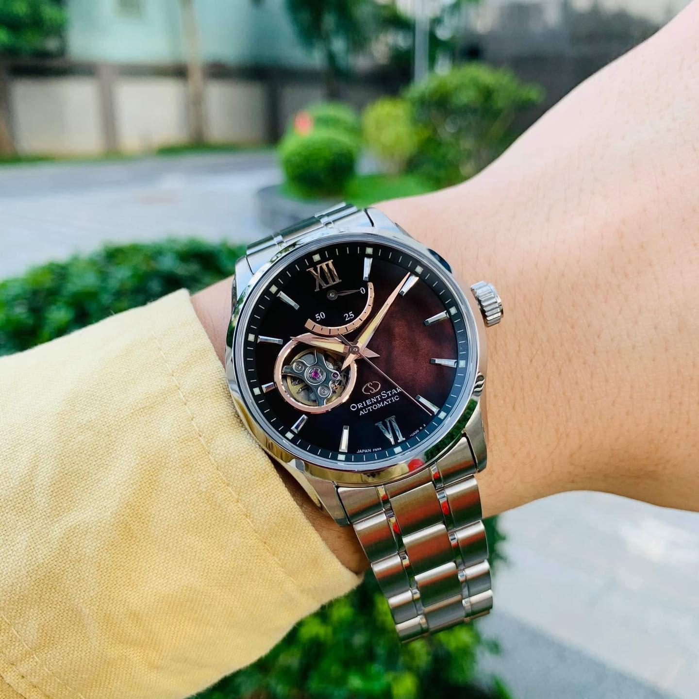 Đồng Hồ Nam Orient Star Open Heart Japan Edition RK-AT0010A