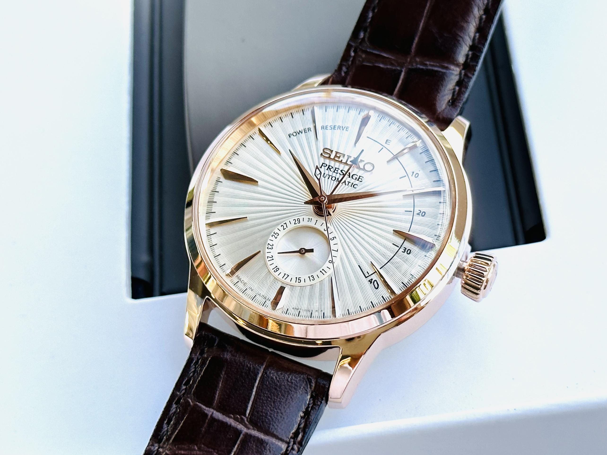 Đồng Hồ Nam Seiko Presage Cocktail Time Sunburst Dial SARY132 