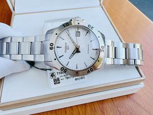 Đồng Hồ Nam Tissot V8 Automatic Silver Dial T106.407.11.031.01 