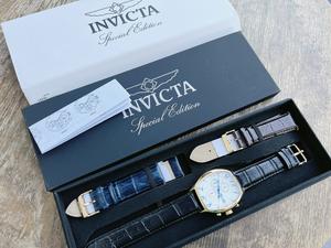 Đồng Hồ Nam INVICTA 14330  Limited Edition Pin Chronograph Dây Da