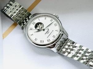 Đồng Hồ Nam Tissot Lelocle Powermatic 80 Open Heart  White - T006.407.11.033.02