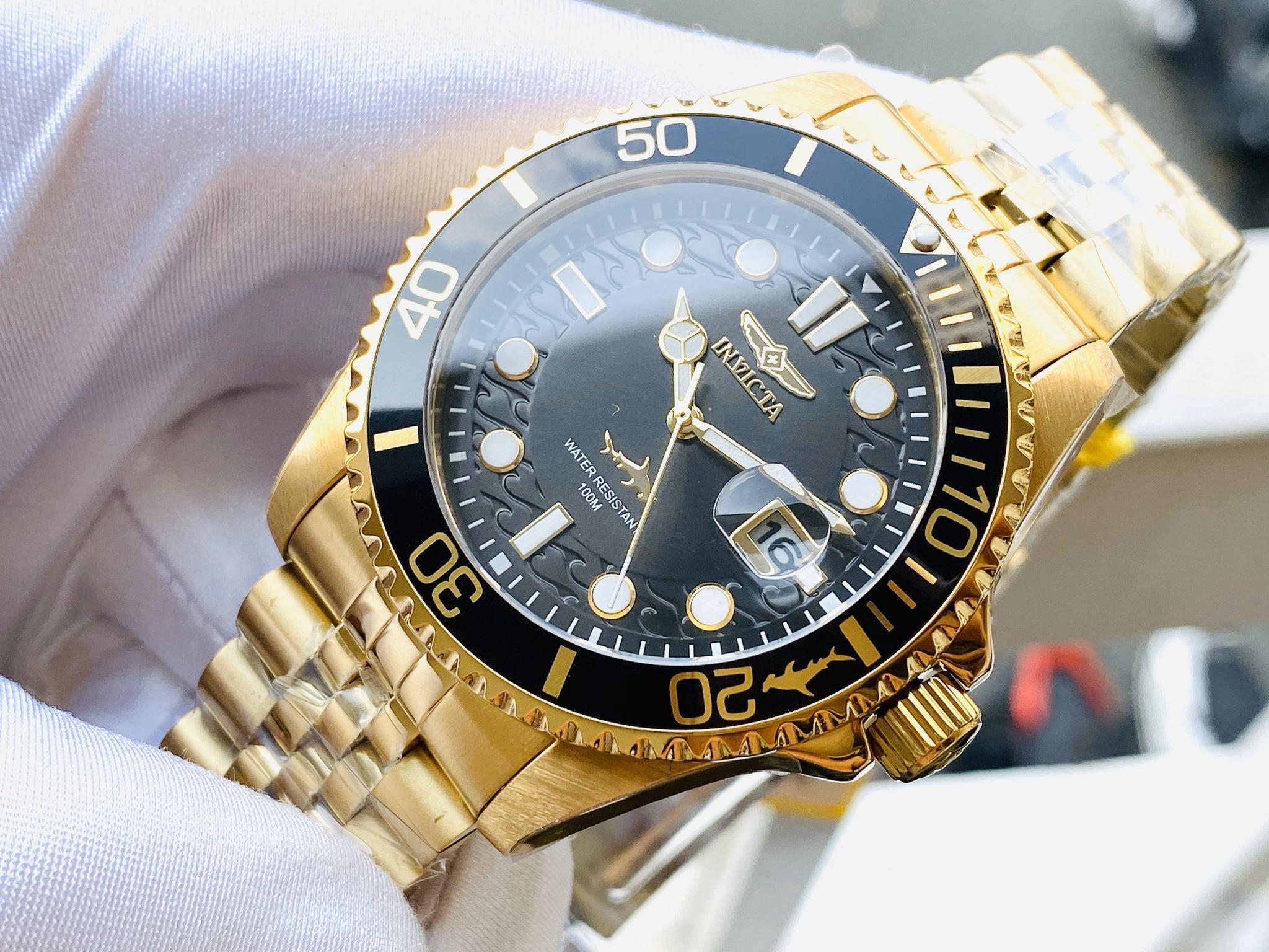 Đồng Hồ Nam Invicta Collection Quartz Gold 30614 Chính Hãng