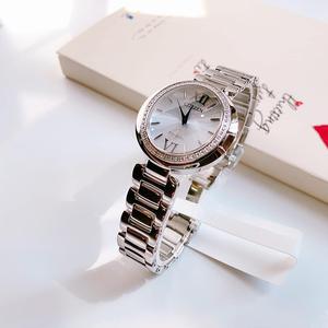 Đồng Hồ Nữ Citizen Capella Diamond Silver Dial Ladies Watch EX1500-52A