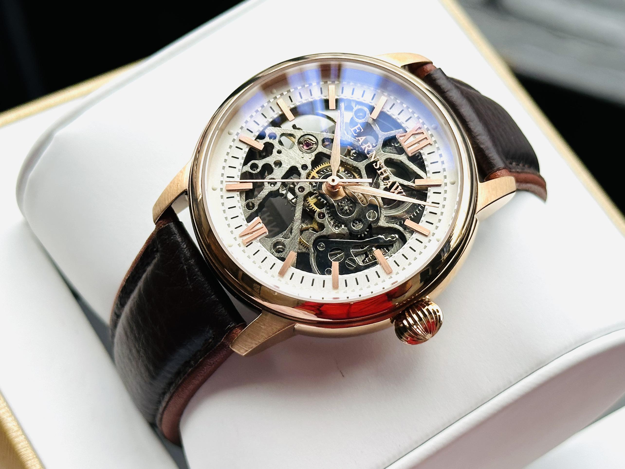 Đồng Hồ Nam Thomas Earnshaw CORNWALL SKELETON AUTOMATIC ES-8110-04 Chính Hãng