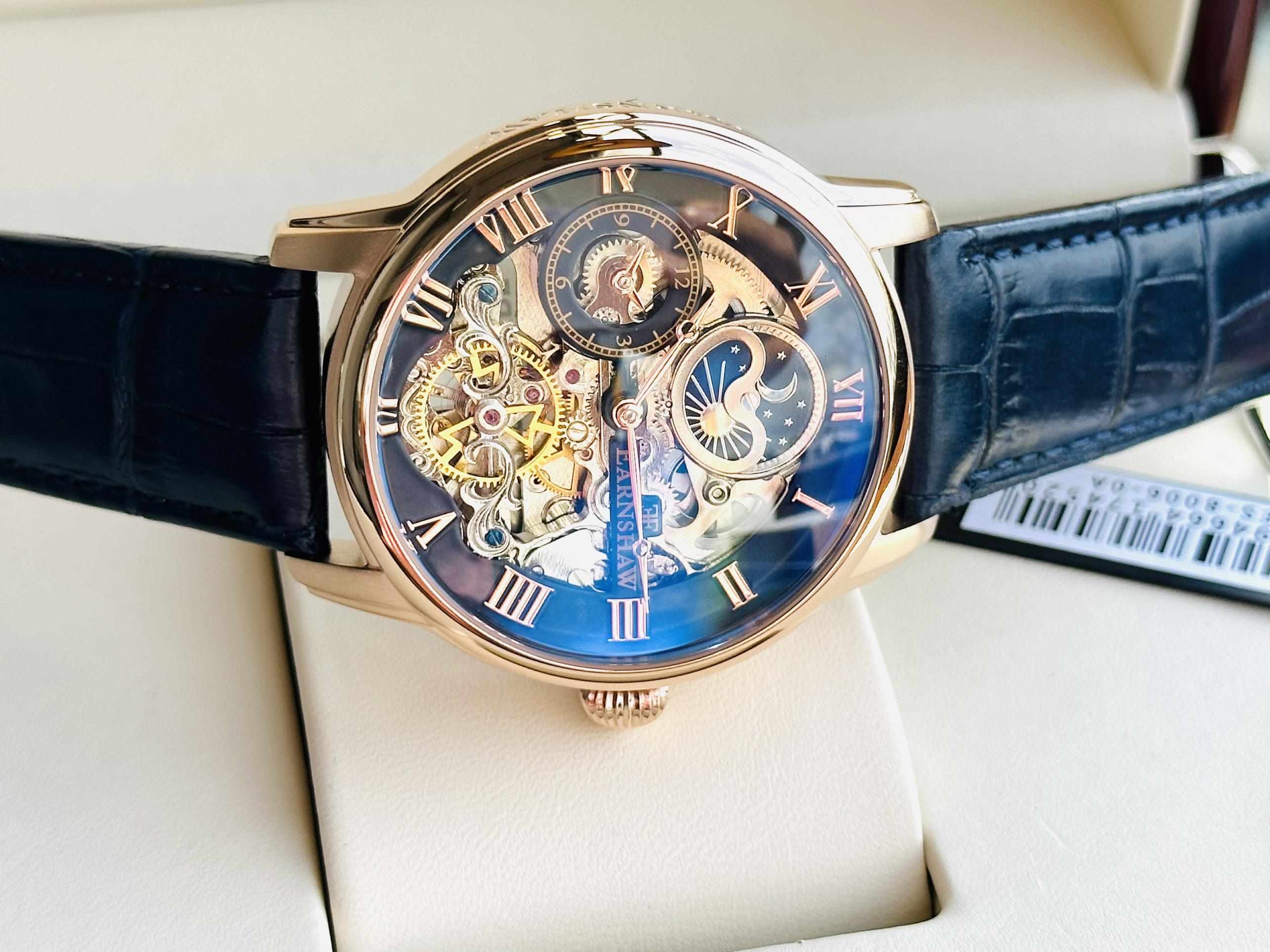 Đồng Hồ Nam Thomas Earnshaw Longitude ES-8006-05 Herenhorloge Chính Hãng