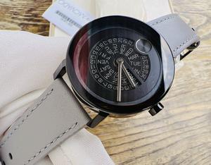 Đồng Hồ Nam Movado Bold Evolution Black Dial Leather Strap Watch 3600782 Chính Hãng