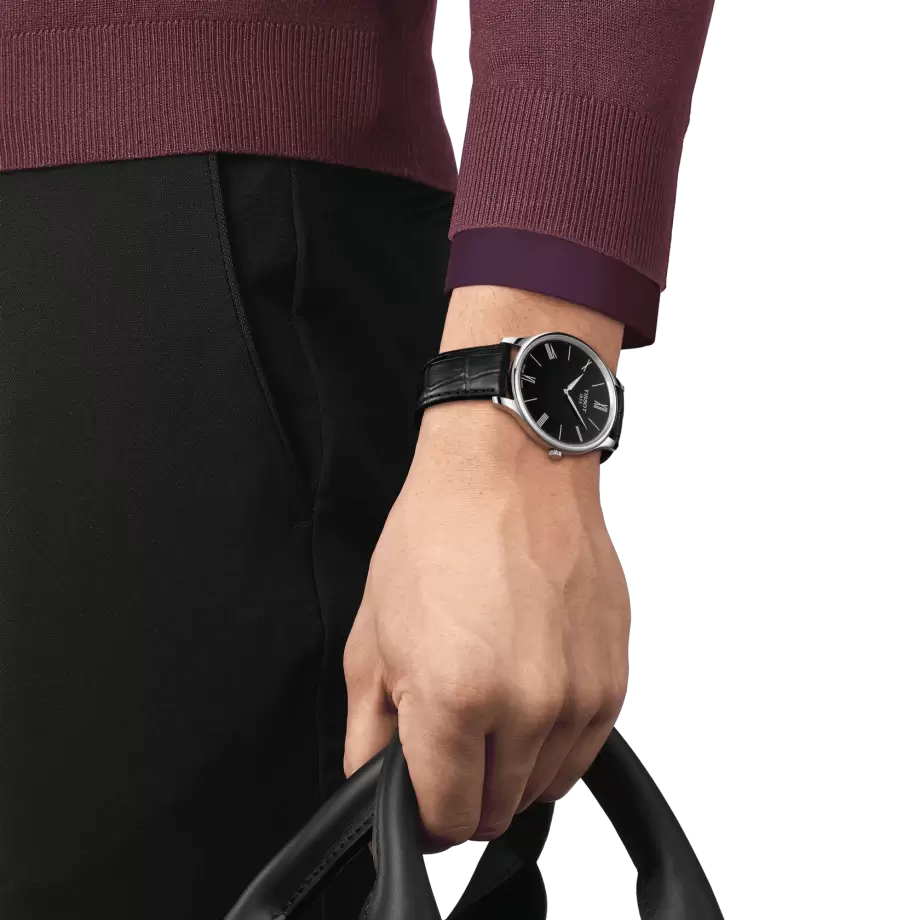 Đồng Hồ Nam Tissot Mens Tradition Black T063.409.16.058.00 Chính Hãng