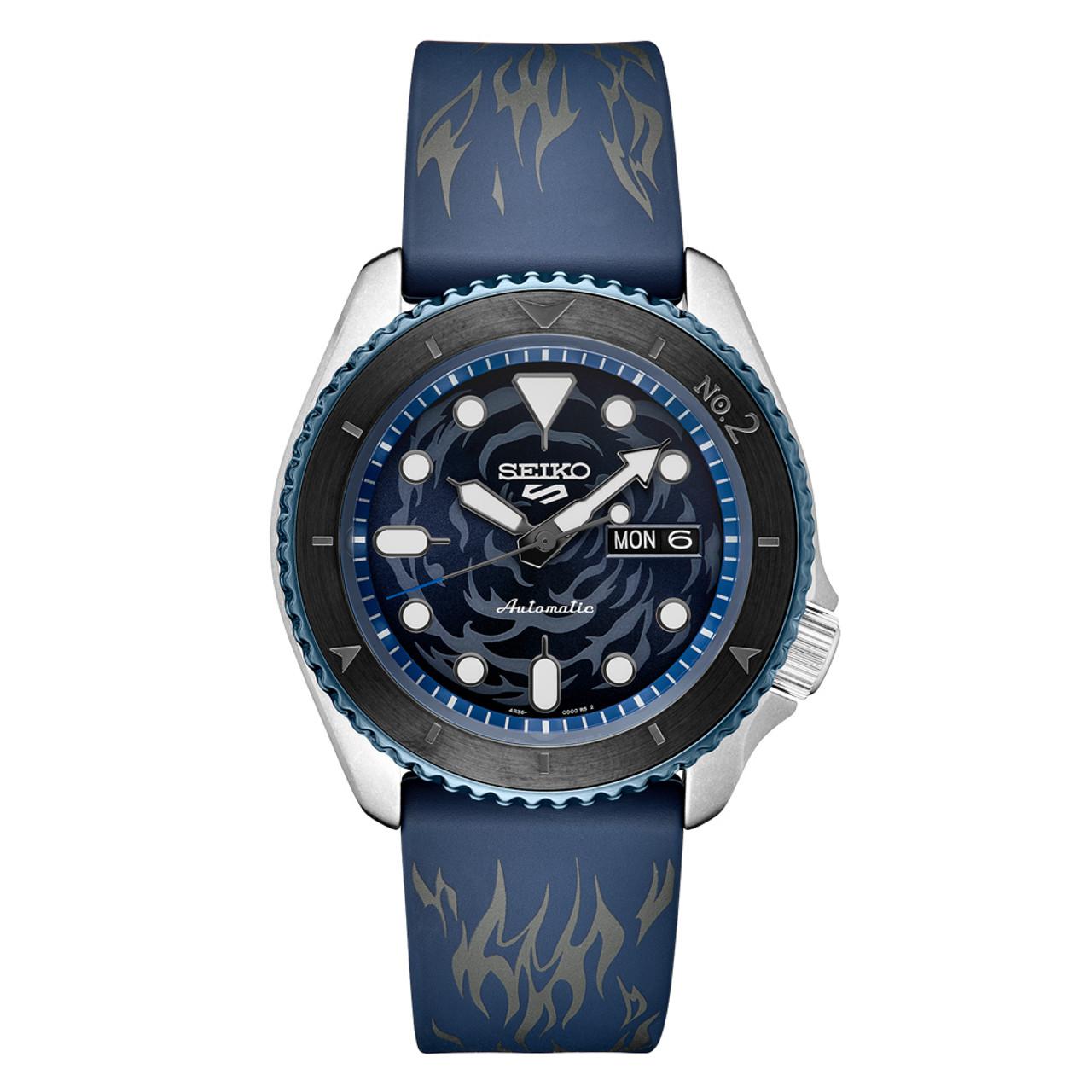 Đồng Hồ Nam Seiko 5 Sports One Piece Sabo Limited Edition Watch SRPH71K1