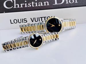 Đồng Hồ Đôi Movado Museum Classic Two-tone  2100016 - 2100018 Chính Hãng