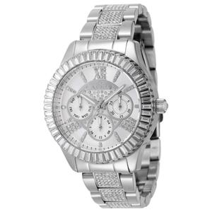 Đồng Hồ Nữ Invicta Specialty GMT Quartz Crystal Silver Dial Ladies Watch 44221