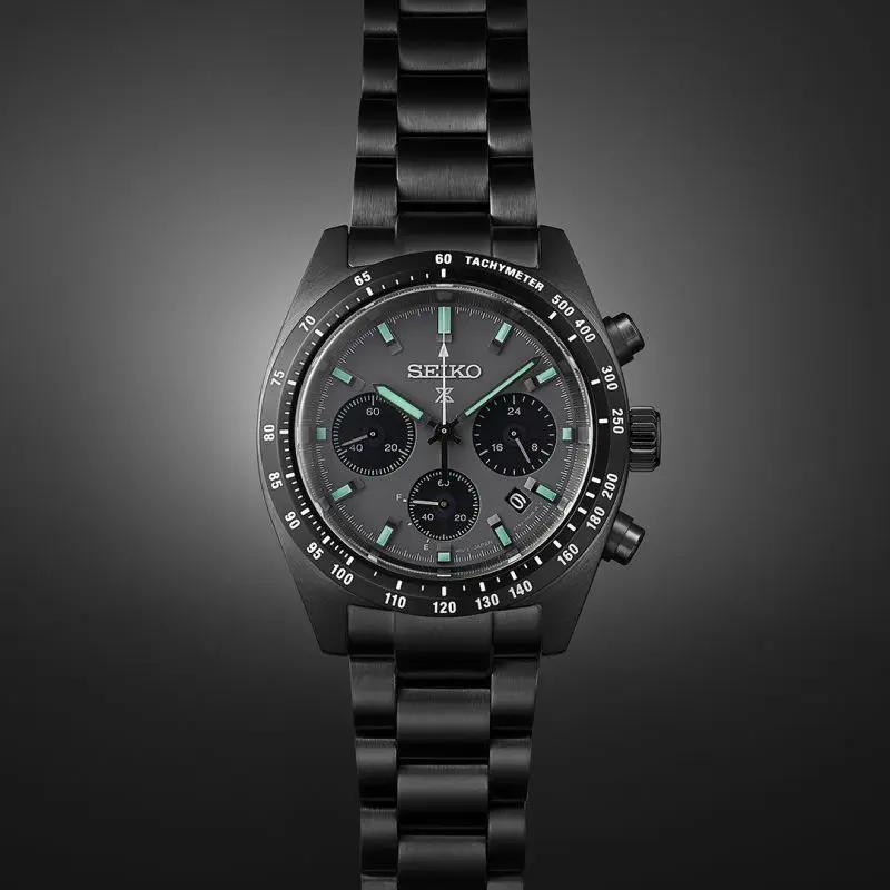 Đồng Hồ Nam Seiko Prospex Chronograph Black Dial Men Watch SSC917P1 Chính Hãng