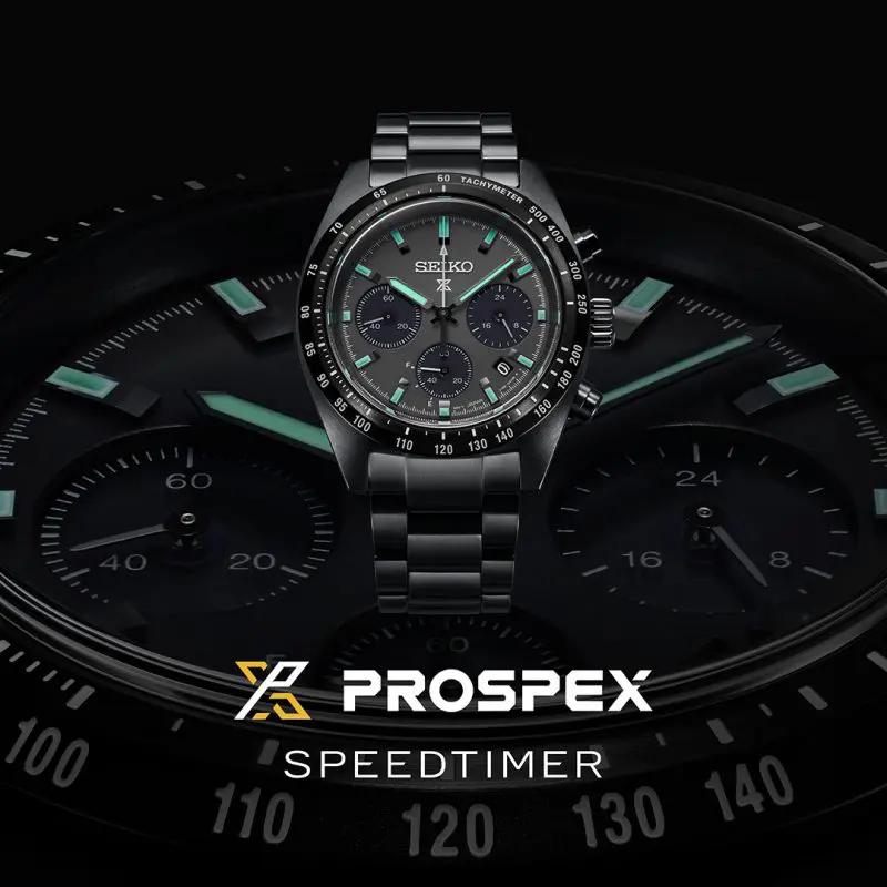 Đồng Hồ Nam Seiko Prospex Chronograph Black Dial Men Watch SSC917P1 Chính Hãng