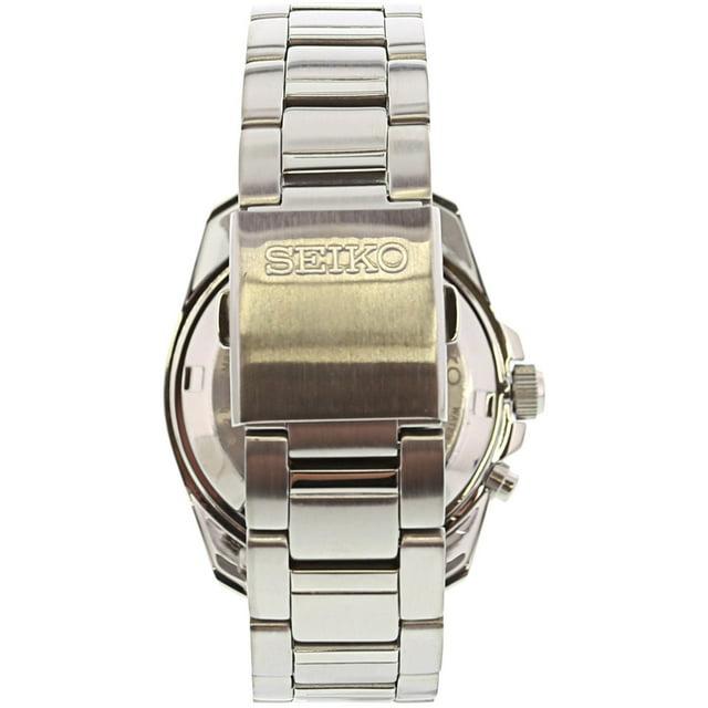 Đồng Hồ Nam SEIKO Kinetic Black Dial Stainless Steel Men's Watch SKA785 Chính Hãng