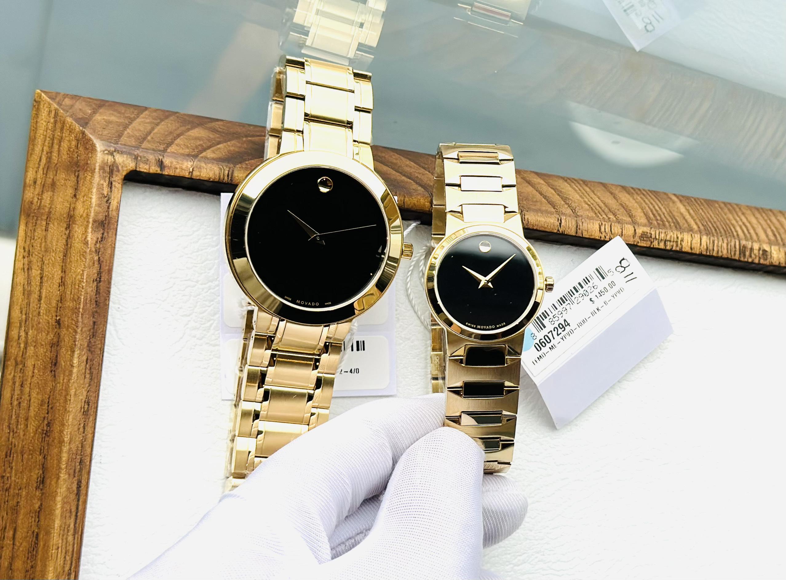 Đồng Hồ Đôi MOVADO 0607294 - 0607297  Chính Hãng