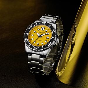 Đồng Hồ Nam CITIZEN Automatic Yellow Dial NJ0170-83Z Chính Hãng