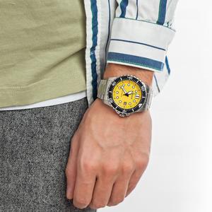 Đồng Hồ Nam CITIZEN Automatic Yellow Dial NJ0170-83Z Chính Hãng