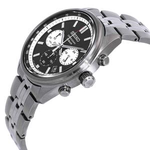 Đồng Hồ Nam SEIKO Chronograph Quartz Black Dial SSB429P1 Chính Hãng