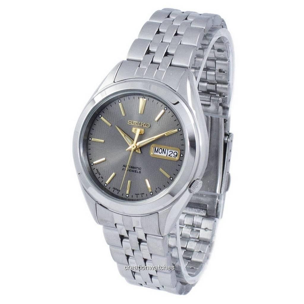 Đồng Hồ Nam SEIKO 5 Automatic Grey Dial SNKL19J1 Chính Hãng 