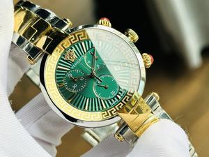 Đồng Hồ Unisex Versace Revive Chronograph Green Dial  Watch VE2M00521 Chính Hãng