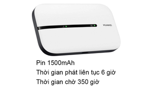 Bộ phát WiFi 4G Huawei E5576-320 tốc độ 150Mbps chuẩn 4G LTE CAT4 cao cấp