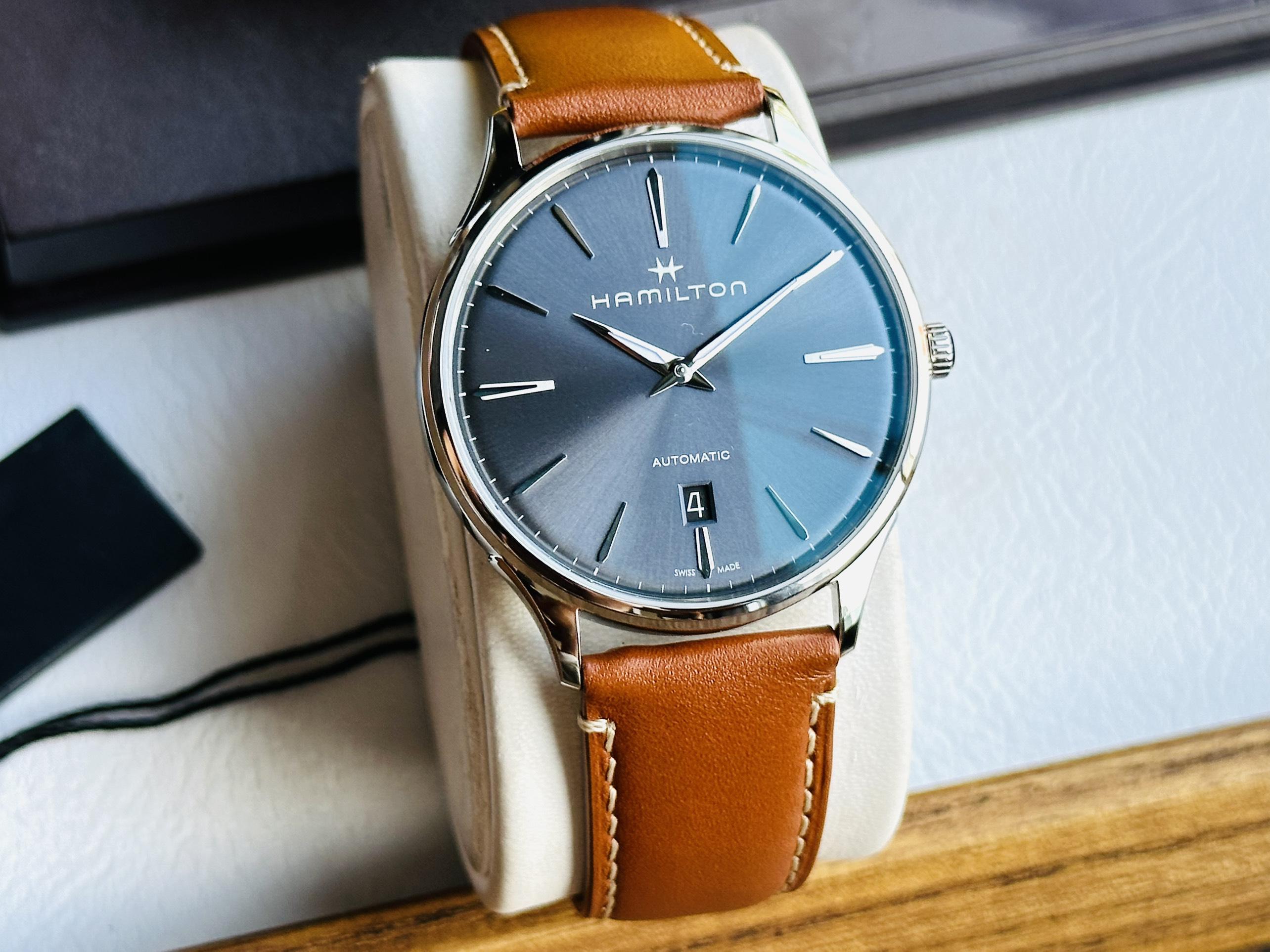 Đồng Hồ Nam Hamilton Jazzmaster Thinline H38525541