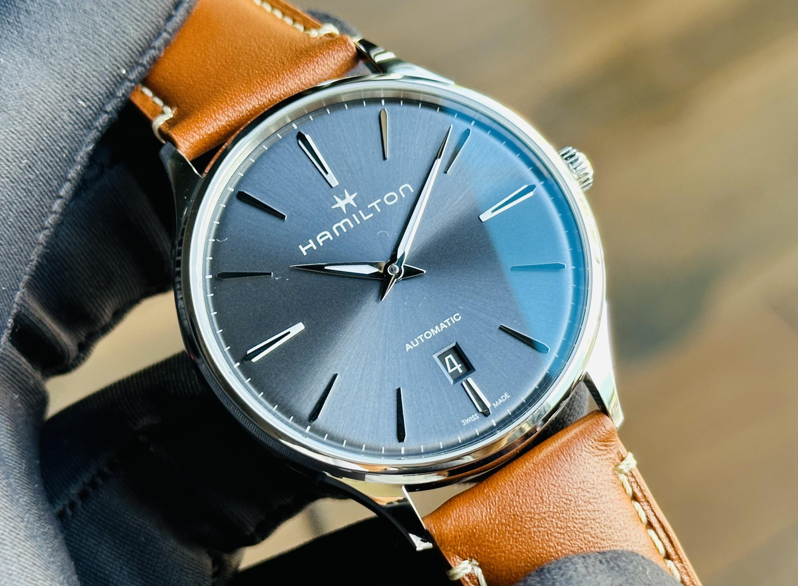 Đồng Hồ Nam Hamilton Jazzmaster Thinline H38525541