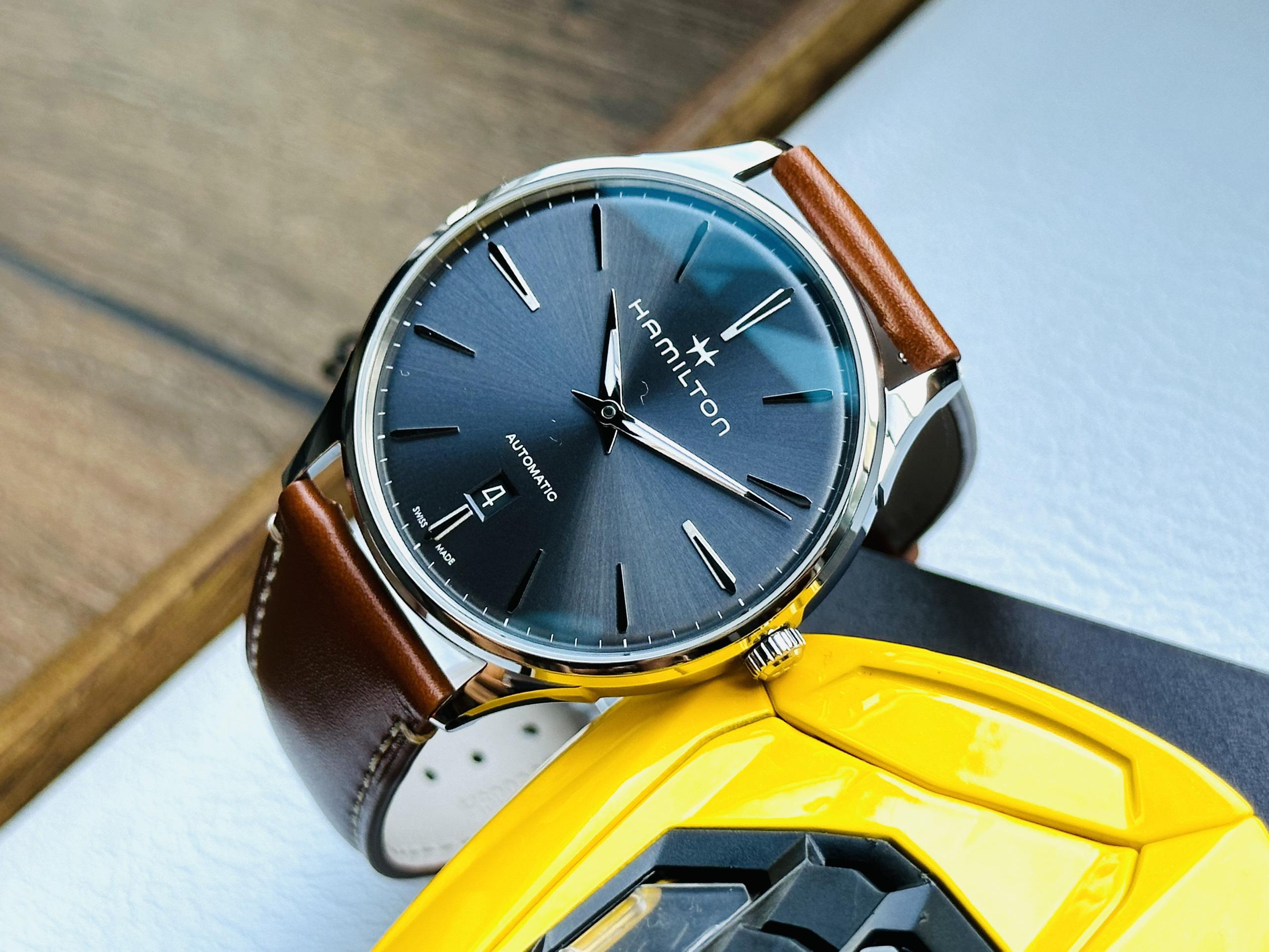 Đồng Hồ Nam Hamilton Jazzmaster Thinline H38525541