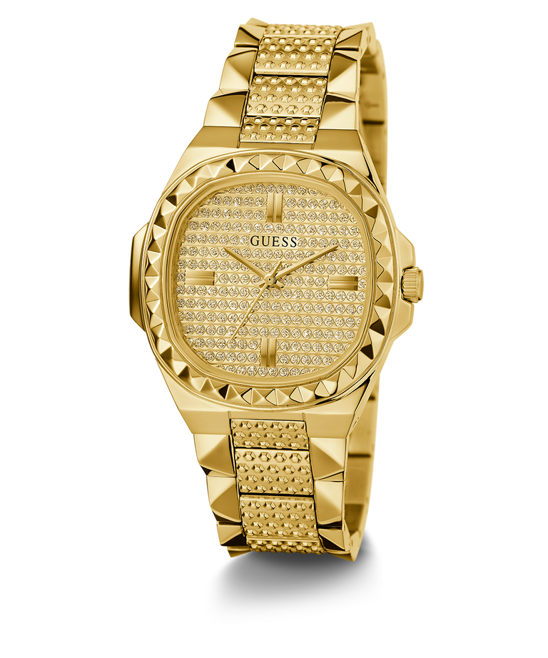 Đồng Hồ Nữ GUESS Gold Tone Analog GW0601L1