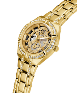 Đồng Hồ Nữ GUESS Gold Tone Multi-function GW0604L2