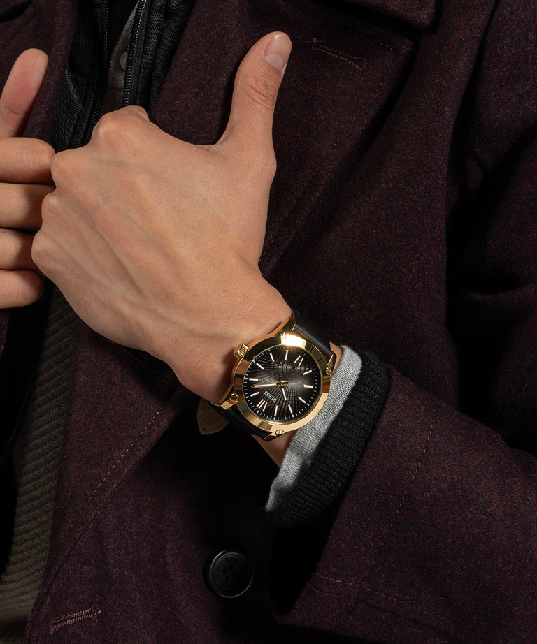 Đồng Hồ Nam GUESS Gold Analog Watch GW0628G2