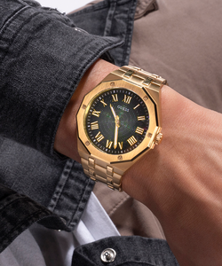 Đồng Hồ Nam GUESS Gold Tone Analog GW0575G2