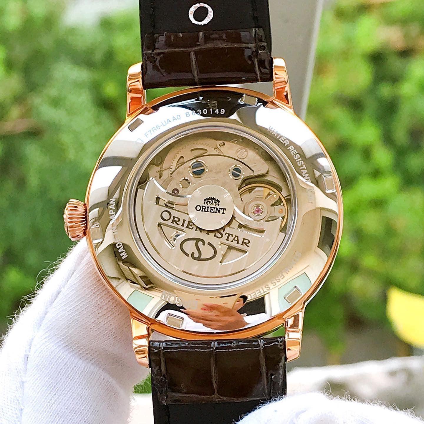 Đồng Hồ Nam Orient Star Open Heart RK-HH0003S