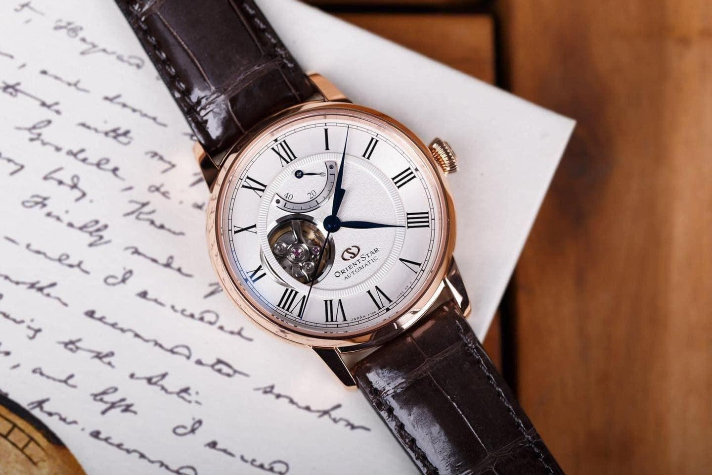 Đồng Hồ Nam Orient Star Open Heart RK-HH0003S
