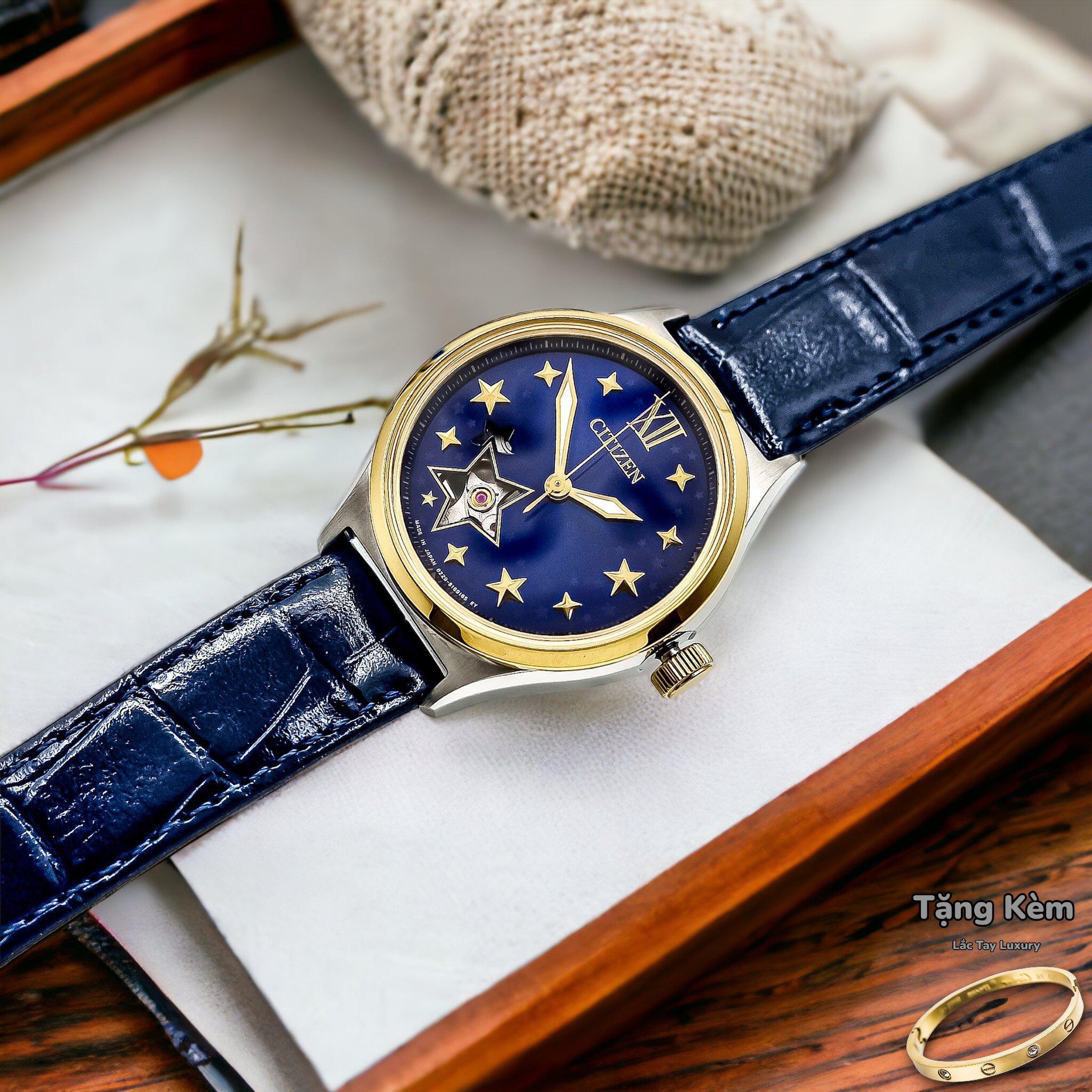 Đồng Hồ Nữ Automatic Citizen PC1009-27M Chính Hãng