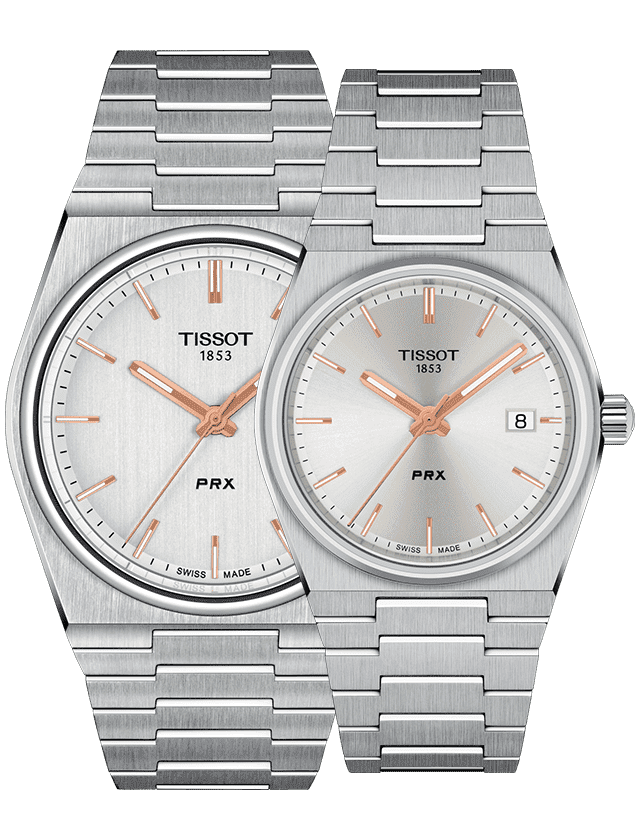 Đồng Hồ Đôi Tissot PRX T137.410.11.031.00 VÀ T137.210.11.031.00