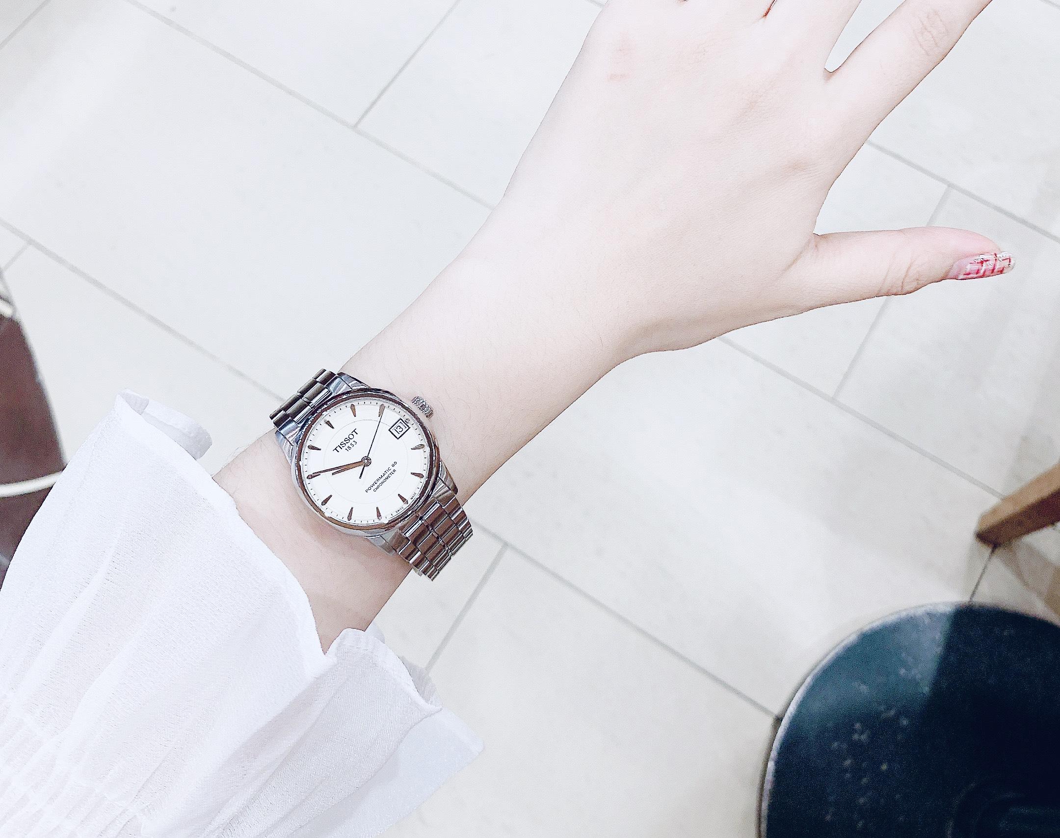 Đồng Hồ Nữ Tissot Powermatic 80 Ivory Dial T086.208.11.261.00 