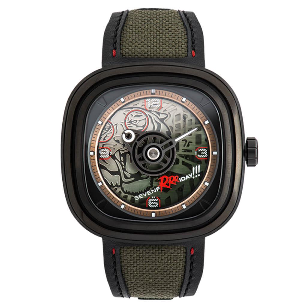 Đồng Hồ Nam SEVENFRIDAY Green Tiger T3/04