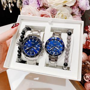 Đồng Hồ Đôi Fossil Bannon BQ2828SET