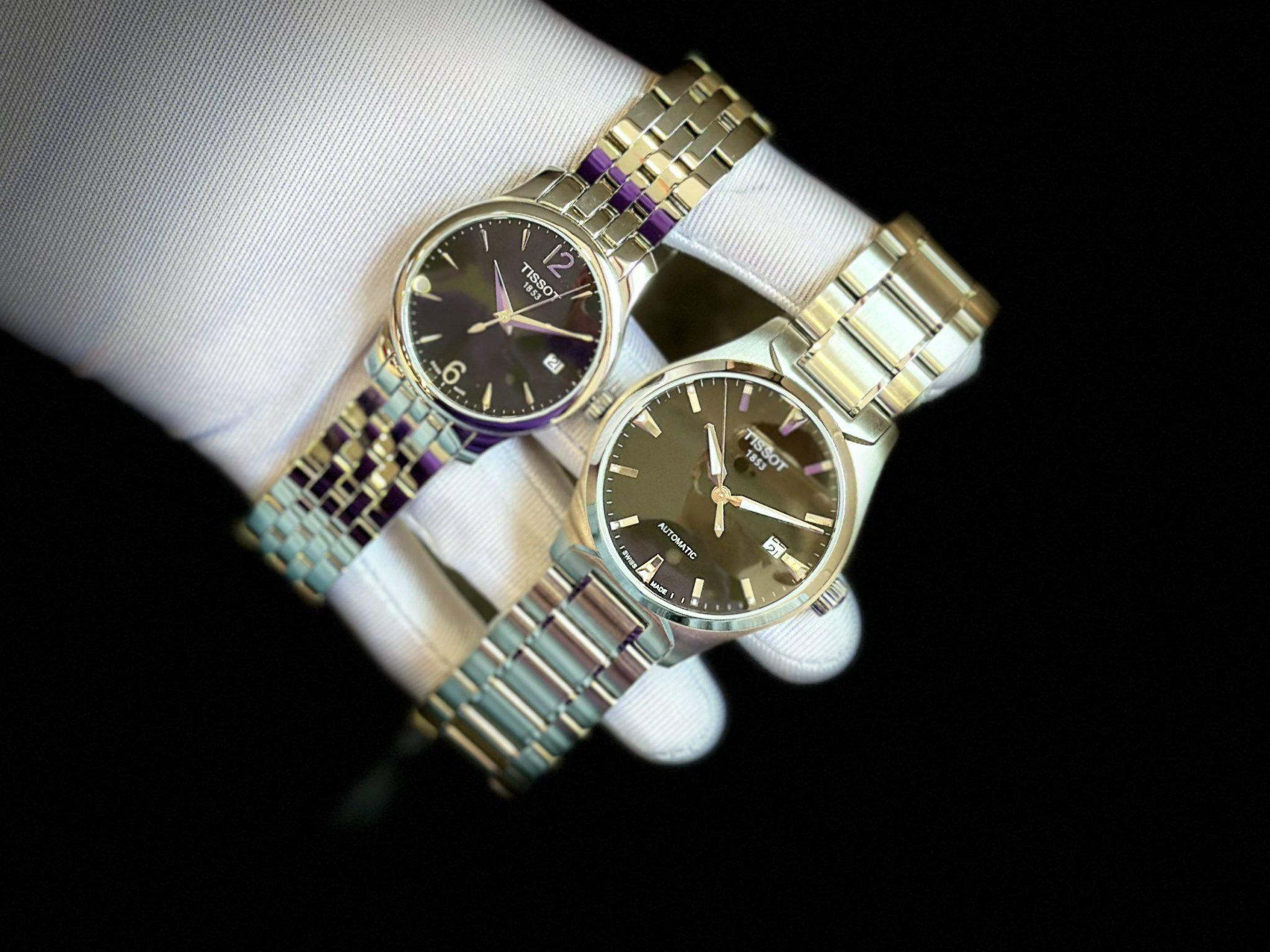 Đồng Hồ Đôi Tissot T060.407.11.051.00 - T063.210.11.057.00