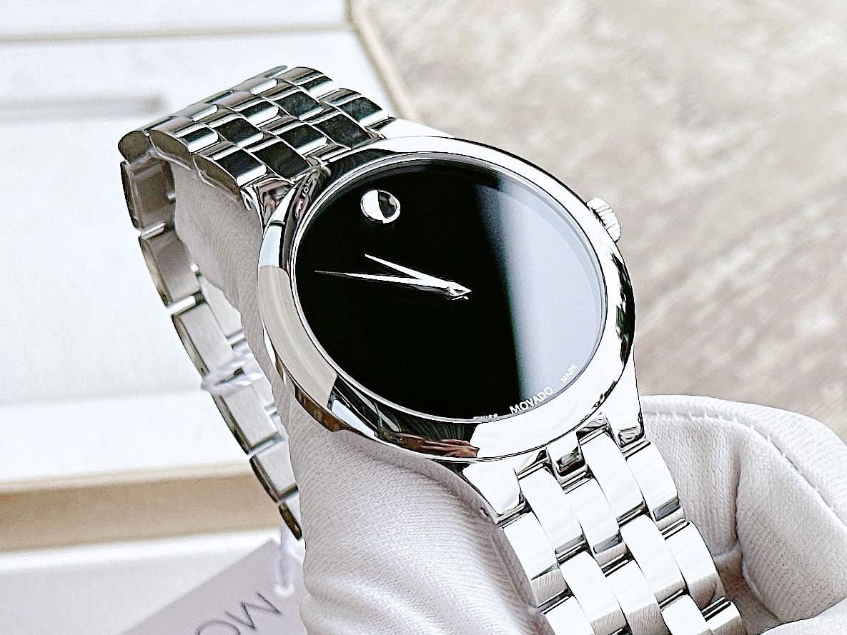 Đồng Hồ Nam Movado Museum Black 0607415