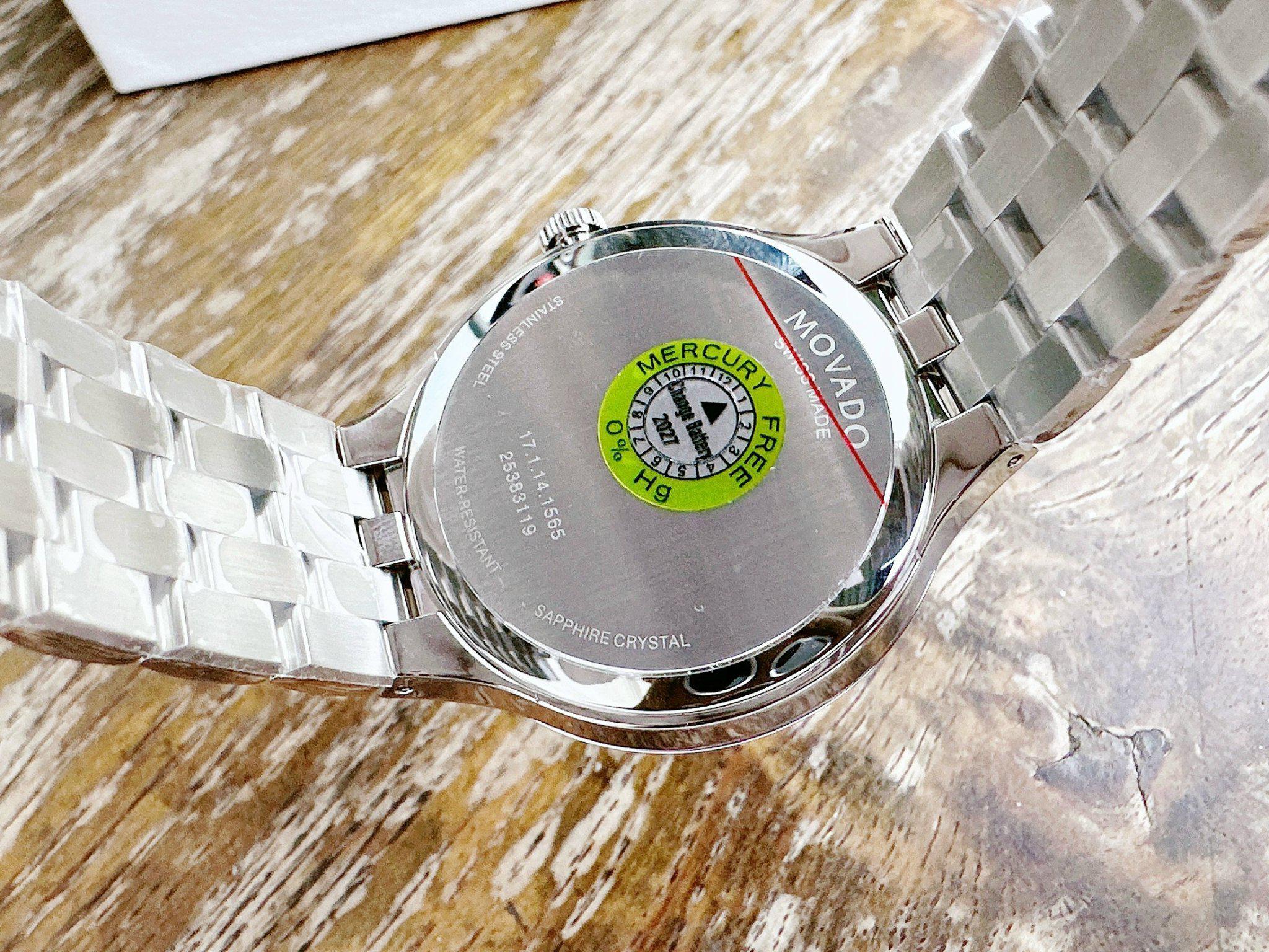 Đồng Hồ Nam Movado Museum Black 0607415