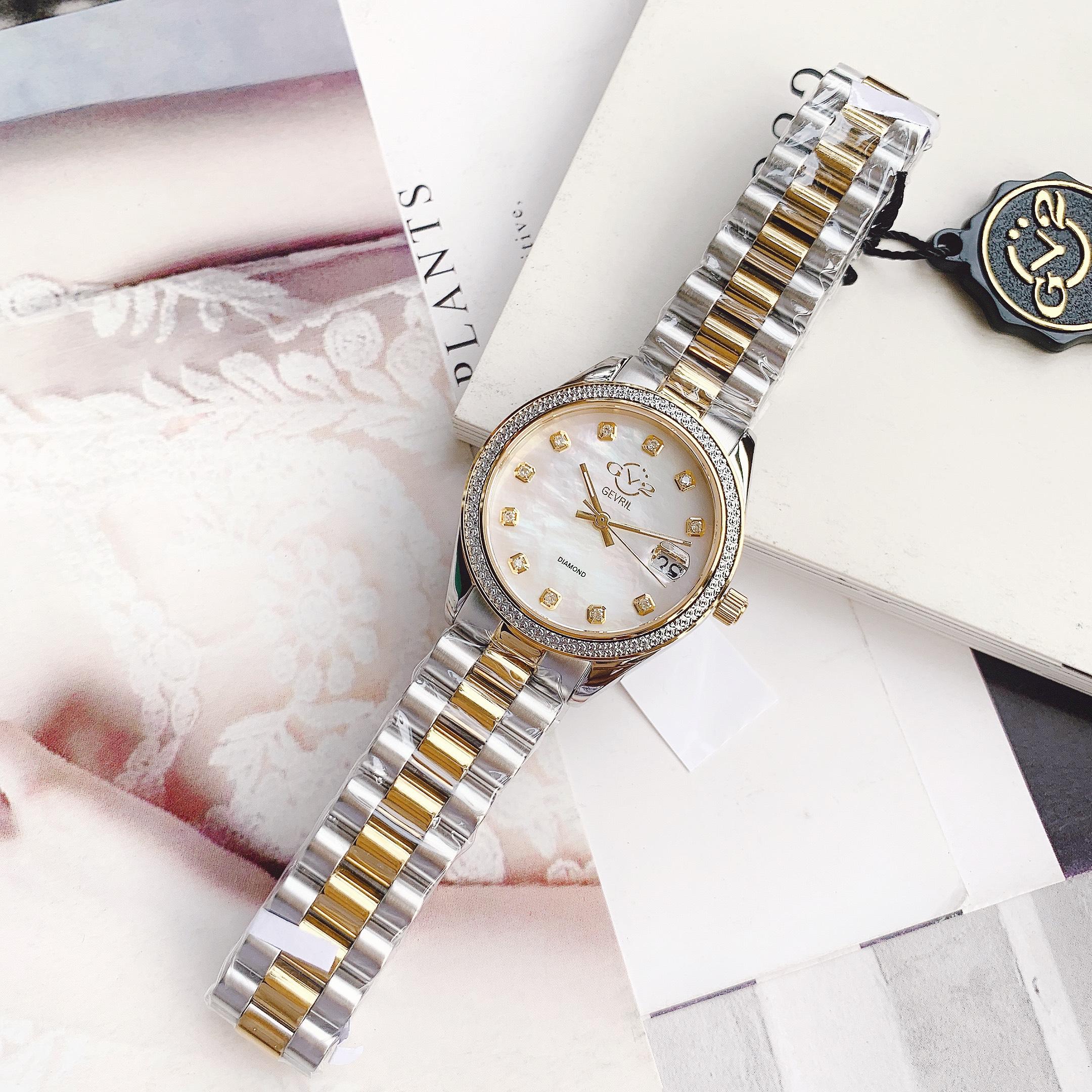 Đồng Hồ Nữ GV2 Turin Dimaond 12424B
