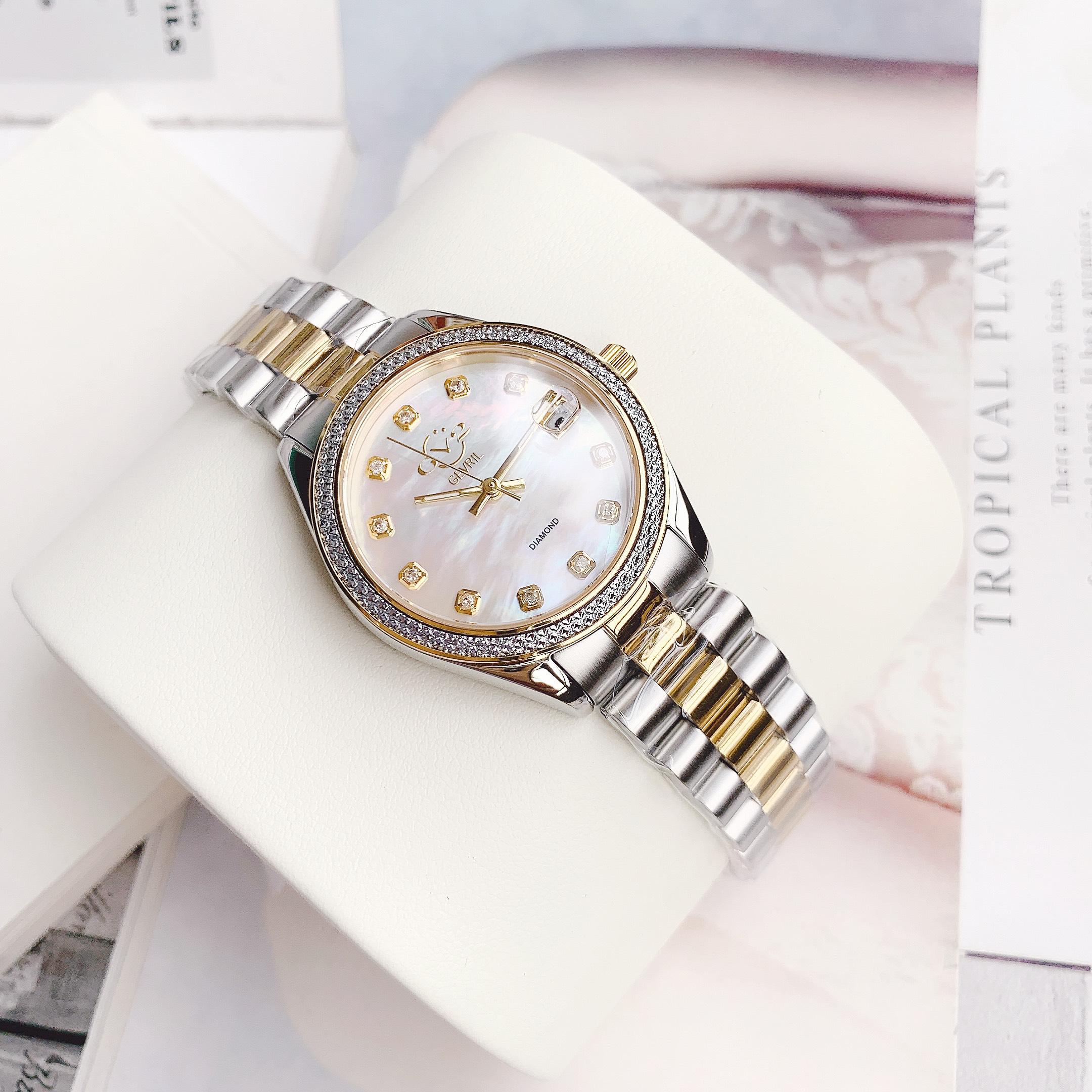 Đồng Hồ Nữ GV2 Turin Dimaond 12424B