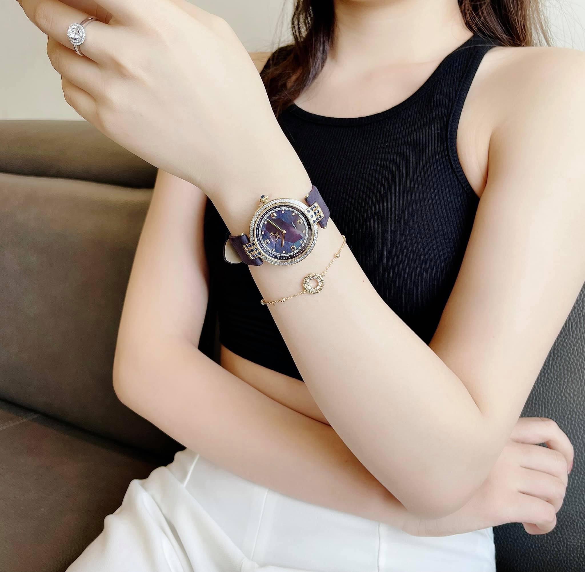 Đồng Hồ Nữ GV2 Matera Diamond 12802