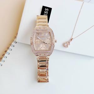 Đồng Hồ Nữ Guess Pave Dial Rose Gold GW0104L3