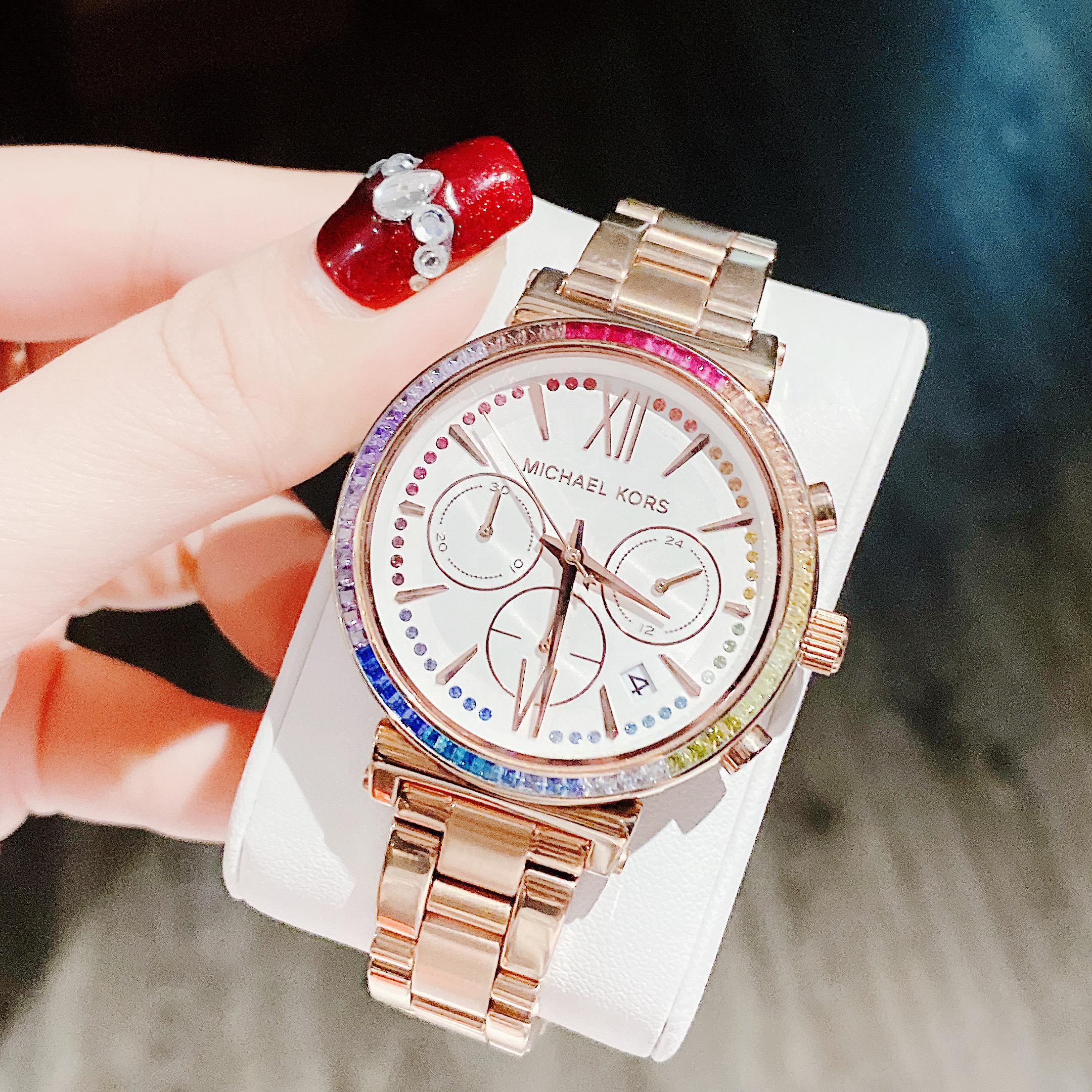 Đồng Hồ Nữ Michael Kors Sofie Rose Gold MK6577